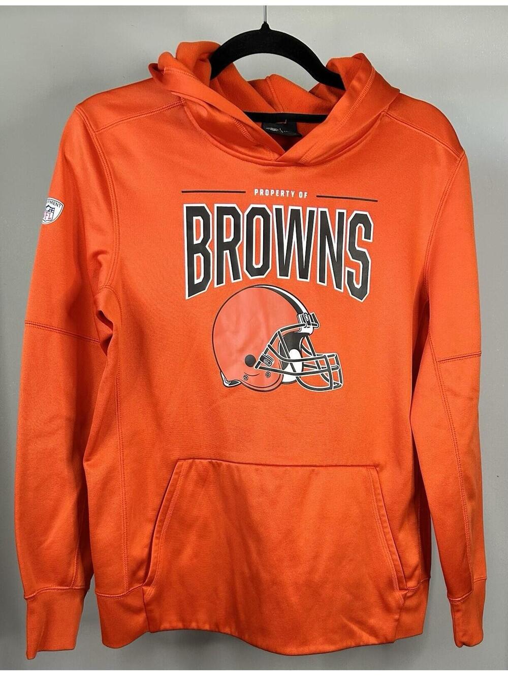 Nike Dri-Fit Cleveland Browns Hoodie Men’s Size Large
